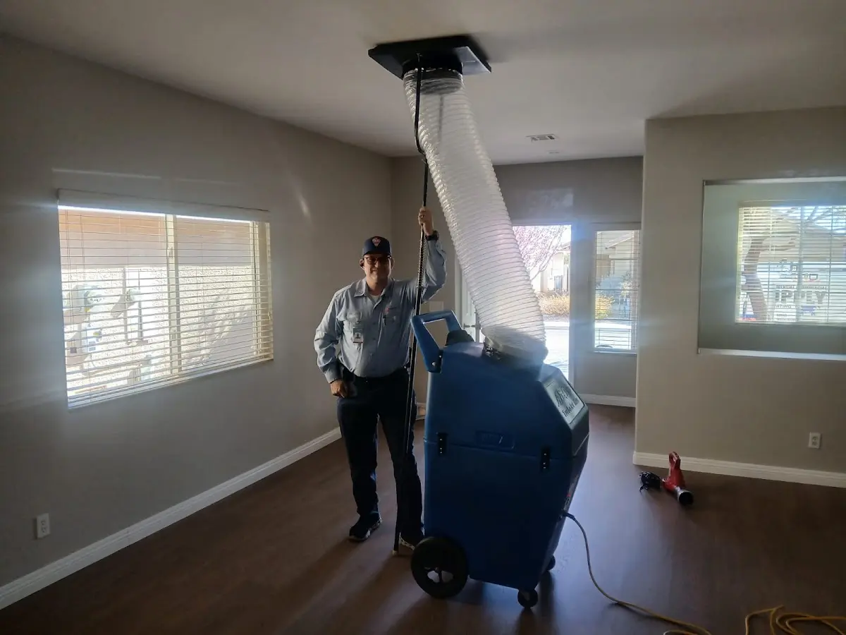 Professional Dryer Vent Cleaning work inside a Aberdeen home
